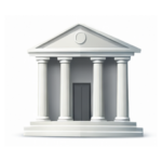 Building with white columns