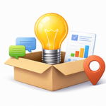 Lightbulb in box