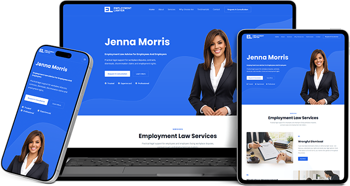 lawyer website showcase