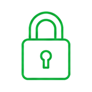 icon green lock